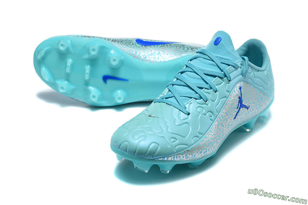 Nike Tiempo Legend 11 Elite FG Firm Ground Soccer Cleats - Blue/Clear Blue/Metallic Silver 3