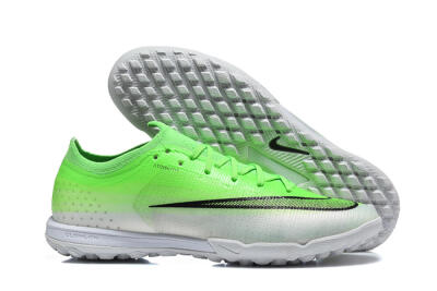 Nike Air Zoom Mercurial Vapor 17 Elite TF Artificial Turf Soccer Shoes - Green/Electric Green/Summit White
