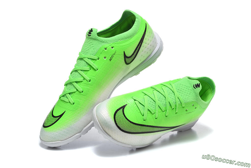 Nike Air Zoom Mercurial Vapor 17 Elite TF Artificial Turf Soccer Shoes - Green/Electric Green/Summit White 6
