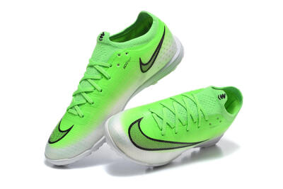 Nike Air Zoom Mercurial Vapor 17 Elite TF Artificial Turf Soccer Shoes - Green/Electric Green/Summit White