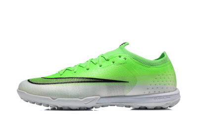 Nike Air Zoom Mercurial Vapor 17 Elite TF Artificial Turf Soccer Shoes - Green/Electric Green/Summit White