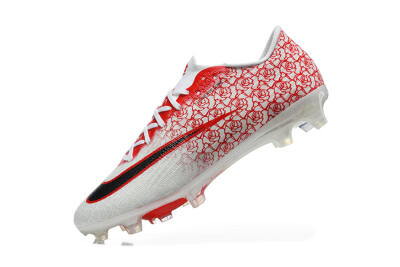 Nike Air Zoom Mercurial Superfly 11 Elite FG Firm Ground Soccer Cleats - White/White/University Red