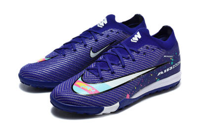 Nike Air Zoom Mercurial Vapor 16 Elite TF Artificial Turf Soccer Shoes - Blue/Electric Blue/Multi Color