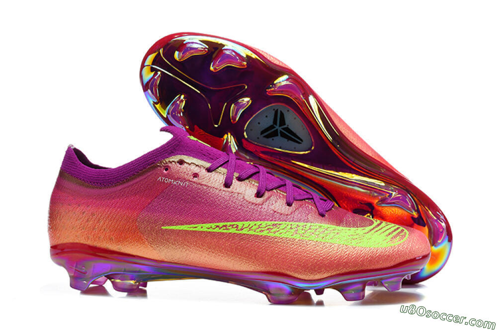 Nike Air Zoom Mercurial Vapor 17 Elite FG Firm Ground Soccer Cleats - Pink/Sunset Glow/Electric Volt 1