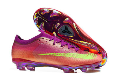 Nike Air Zoom Mercurial Vapor 17 Elite FG Firm Ground Soccer Cleats - Pink/Sunset Glow/Electric Volt