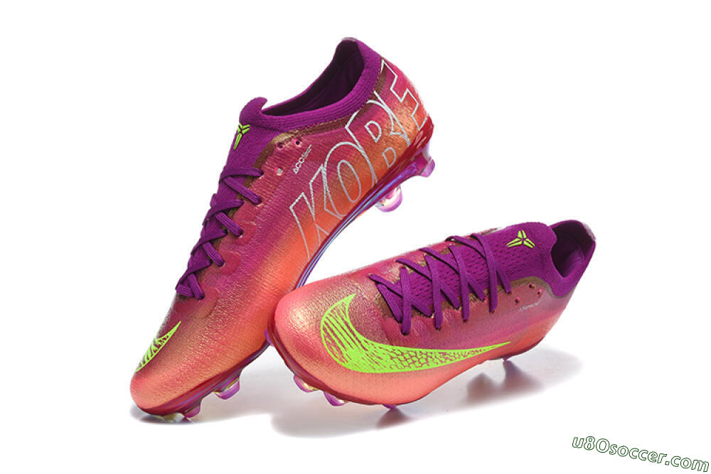 Nike Air Zoom Mercurial Vapor 17 Elite FG Firm Ground Soccer Cleats - Pink/Sunset Glow/Electric Volt 6