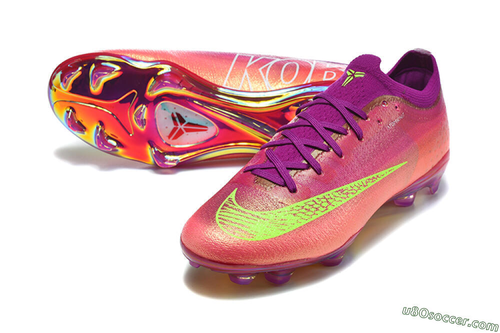 Nike Air Zoom Mercurial Vapor 17 Elite FG Firm Ground Soccer Cleats - Pink/Sunset Glow/Electric Volt 3