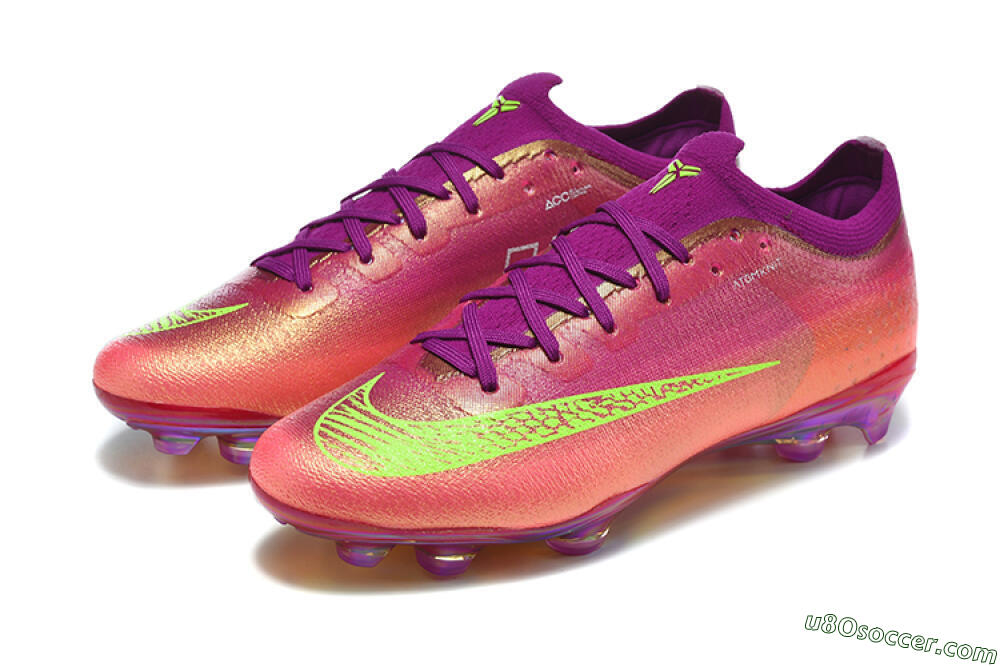 Nike Air Zoom Mercurial Vapor 17 Elite FG Firm Ground Soccer Cleats - Pink/Sunset Glow/Electric Volt 5