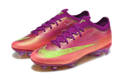 Nike Air Zoom Mercurial Vapor 17 Elite FG Firm Ground Soccer Cleats - Pink/Sunset Glow/Electric Volt
