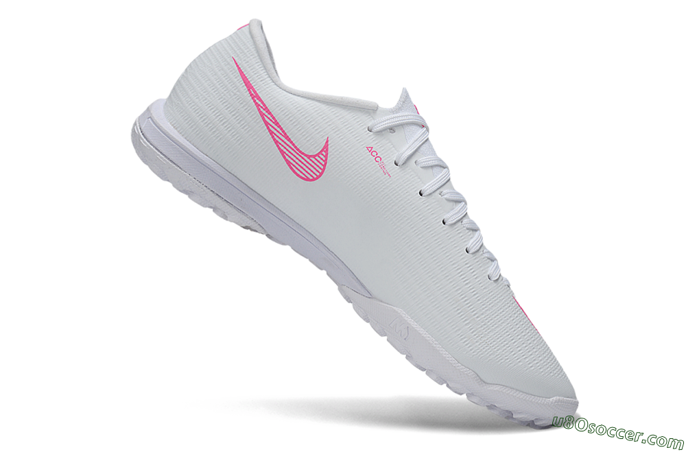 Nike Air Zoom Mercurial Superfly 11 Elite TF Artificial Turf Soccer Shoes - White/White/Pink Blast 4