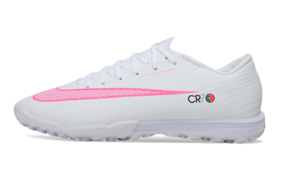 Nike Air Zoom Mercurial Superfly 11 Elite TF Artificial Turf Soccer Shoes - White/White/Pink Blast