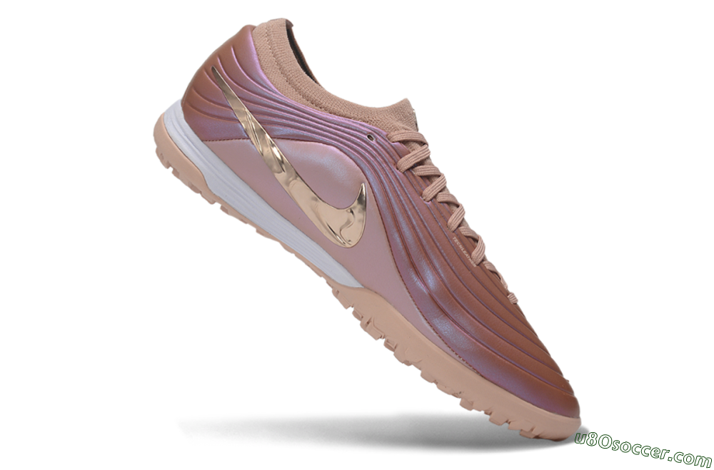 Nike Tiempo Legend 11 Elite TF Artificial Turf Soccer Shoes - Bronze/Metallic Bronze/Copper Rose 4