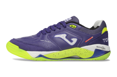 Joma Top Flex IC Indoor & Futsal Soccer Shoes - Purple/Electric Purple/Neon Yellow