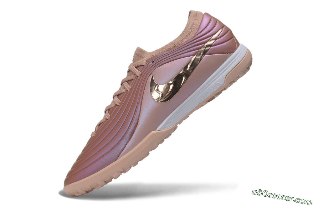 Nike Tiempo Legend 11 Elite TF Artificial Turf Soccer Shoes - Bronze/Metallic Bronze/Copper Rose 5