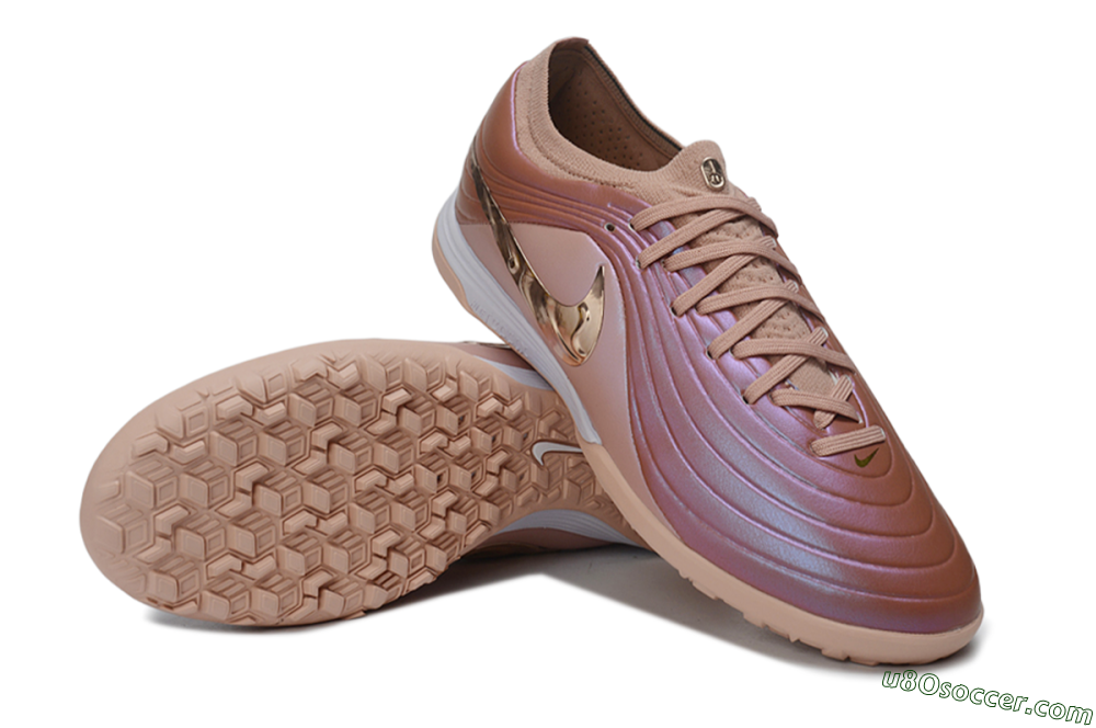 Nike Tiempo Legend 11 Elite TF Artificial Turf Soccer Shoes - Bronze/Metallic Bronze/Copper Rose 3