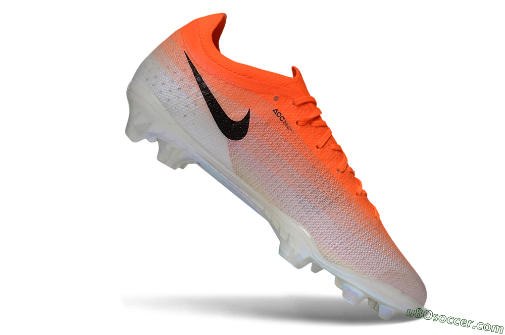 Nike Air Zoom Mercurial Vapor 17 Elite FG Firm Ground Soccer Cleats - Orange/Bright Mango/Iridescent White 4
