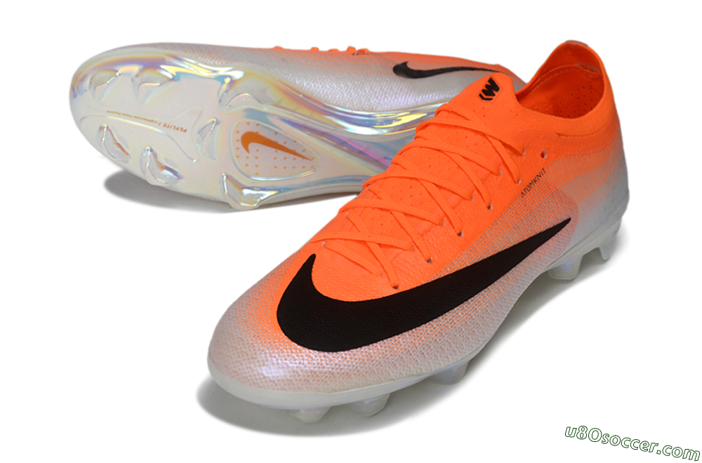 Nike Air Zoom Mercurial Vapor 17 Elite FG Firm Ground Soccer Cleats - Orange/Bright Mango/Iridescent White 3
