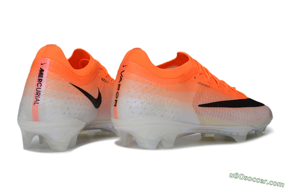 Nike Air Zoom Mercurial Vapor 17 Elite FG Firm Ground Soccer Cleats - Orange/Bright Mango/Iridescent White 6