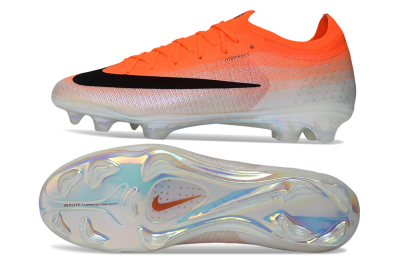 Nike Air Zoom Mercurial Vapor 17 Elite FG Firm Ground Soccer Cleats - Orange/Bright Mango/Iridescent White