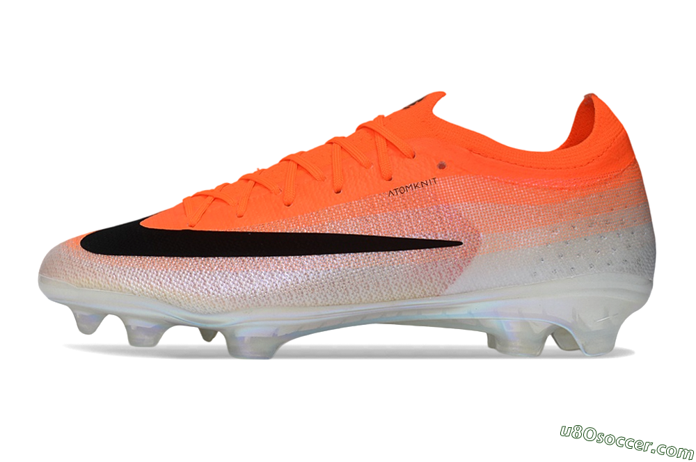 Nike Air Zoom Mercurial Vapor 17 Elite FG Firm Ground Soccer Cleats - Orange/Bright Mango/Iridescent White 2