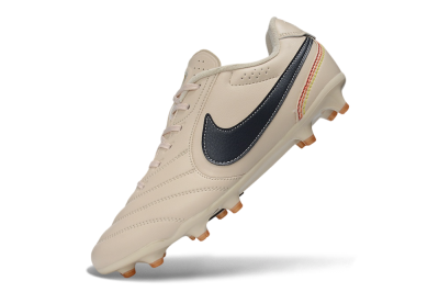 Nike Tiempo Ligera Pro FG Firm Ground Soccer Cleats - Beige/Desert Sand/Black