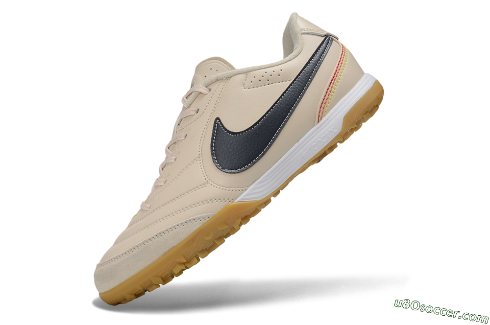 Nike Tiempo Legend 11 Elite TF Artificial Turf Soccer Shoes - Beige/Desert Sand/Black 5