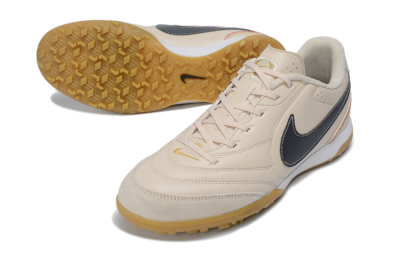 Nike Tiempo Legend 11 Elite TF Artificial Turf Soccer Shoes - Beige/Desert Sand/Black