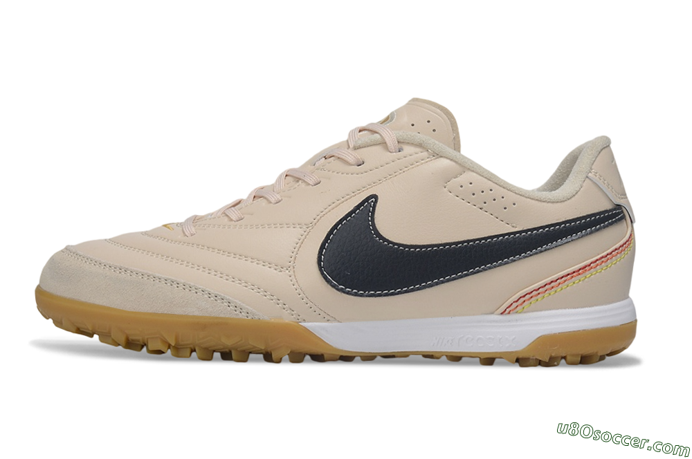 Nike Tiempo Legend 11 Elite TF Artificial Turf Soccer Shoes - Beige/Desert Sand/Black 2
