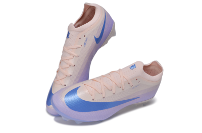 Nike Air Zoom Mercurial Vapor 17 Elite FG Firm Ground Soccer Cleats - Purple/Light Peach/Pastel Purple