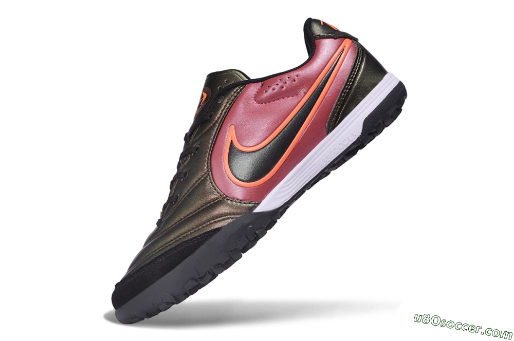 Nike Tiempo Legend 11 Elite TF Artificial Turf Soccer Shoes - Bronze/Dark Bronze/Team Red 5