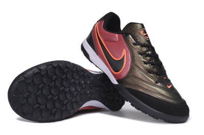 Nike Tiempo Legend 11 Elite TF Artificial Turf Soccer Shoes - Bronze/Dark Bronze/Team Red