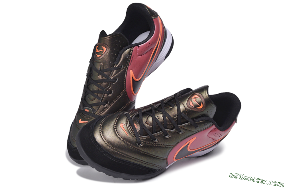 Nike Tiempo Legend 11 Elite TF Artificial Turf Soccer Shoes - Bronze/Dark Bronze/Team Red 3