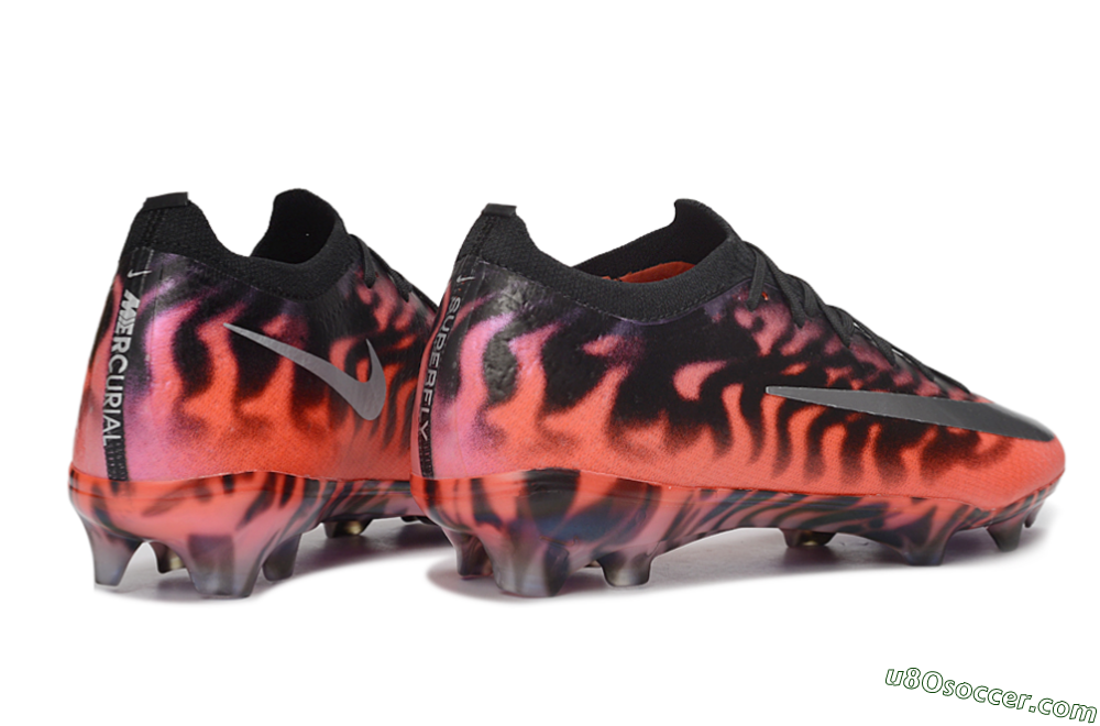 Nike Air Zoom Mercurial Vapor 17 Elite FG Firm Ground Soccer Cleats - Red/Bright Crimson/Metallic Silver 7