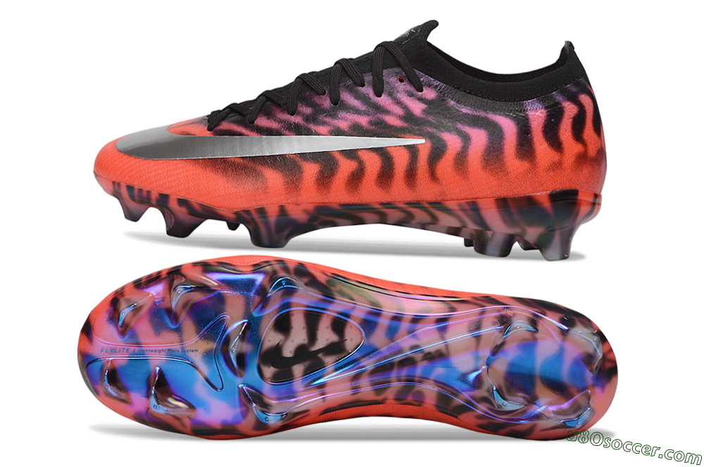 Nike Air Zoom Mercurial Vapor 17 Elite FG Firm Ground Soccer Cleats - Red/Bright Crimson/Metallic Silver 0