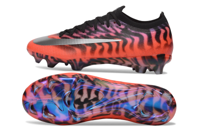 Nike Air Zoom Mercurial Vapor 17 Elite FG Firm Ground Soccer Cleats - Red/Bright Crimson/Metallic Silver
