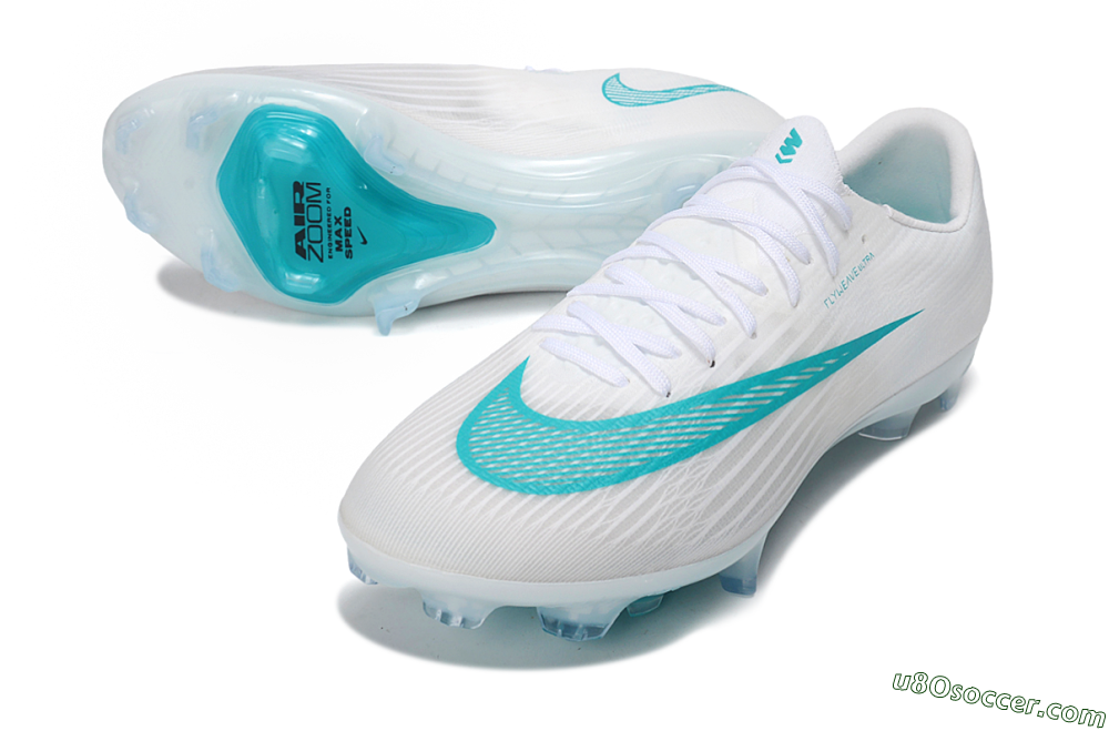 Nike Air Zoom Mercurial Superfly 11 Elite FG Firm Ground Soccer Cleats - White/White/Baltic Blue 3