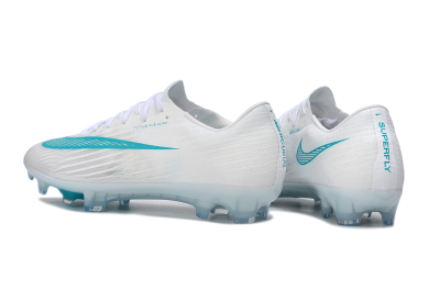 Nike Air Zoom Mercurial Superfly 11 Elite FG Firm Ground Soccer Cleats - White/White/Baltic Blue