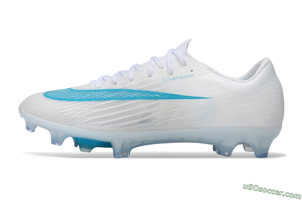 Nike Air Zoom Mercurial Superfly 11 Elite FG Firm Ground Soccer Cleats - White/White/Baltic Blue 2
