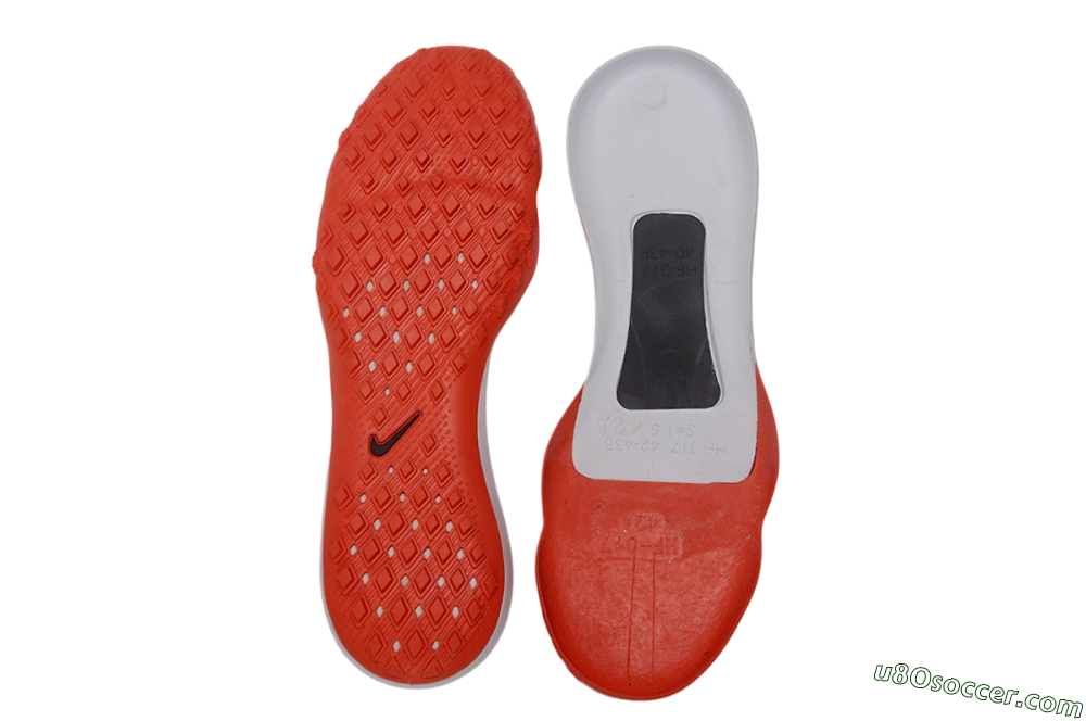 Nike Air Zoom Mercurial Vapor 17 Elite TF Artificial Turf Soccer Shoes - White/Bright Crimson/Metallic Copper 4