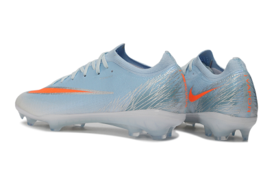 Nike Air Zoom Mercurial Vapor 17 Elite FG Firm Ground Soccer Cleats - Blue/Glacier Blue/Bright Crimson