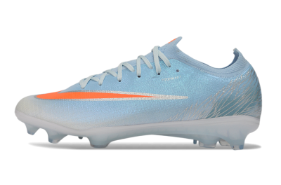 Nike Air Zoom Mercurial Vapor 17 Elite FG Firm Ground Soccer Cleats - Blue/Glacier Blue/Bright Crimson