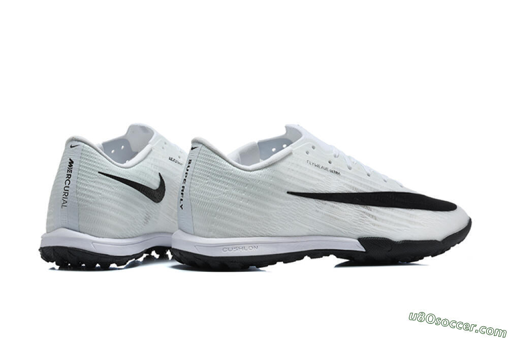 Nike Air Zoom Mercurial Superfly 11 Elite TF Artificial Turf Soccer Shoes - White/White/Black 5