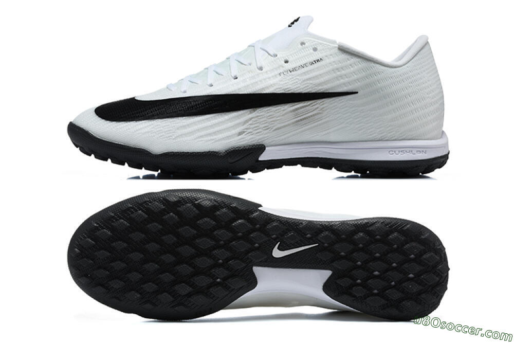 Nike Air Zoom Mercurial Superfly 11 Elite TF Artificial Turf Soccer Shoes - White/White/Black 0
