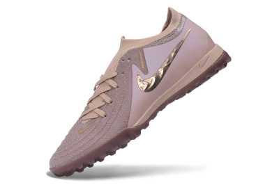 Nike Phantom GX 2 Elite TF Artificial Turf Soccer Shoes - Pink/Dusty Rose/Metallic Bronze