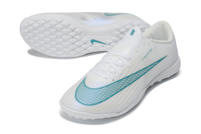 Nike Air Zoom Mercurial Superfly 11 Elite TF Artificial Turf Soccer Shoes - White/White/Teal