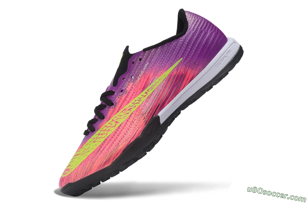 Nike Air Zoom Mercurial Superfly 11 Elite TF Artificial Turf Soccer Shoes - Purple/Electric Purple/Volt 5
