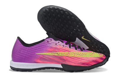 Nike Air Zoom Mercurial Superfly 11 Elite TF Artificial Turf Soccer Shoes - Purple/Electric Purple/Volt