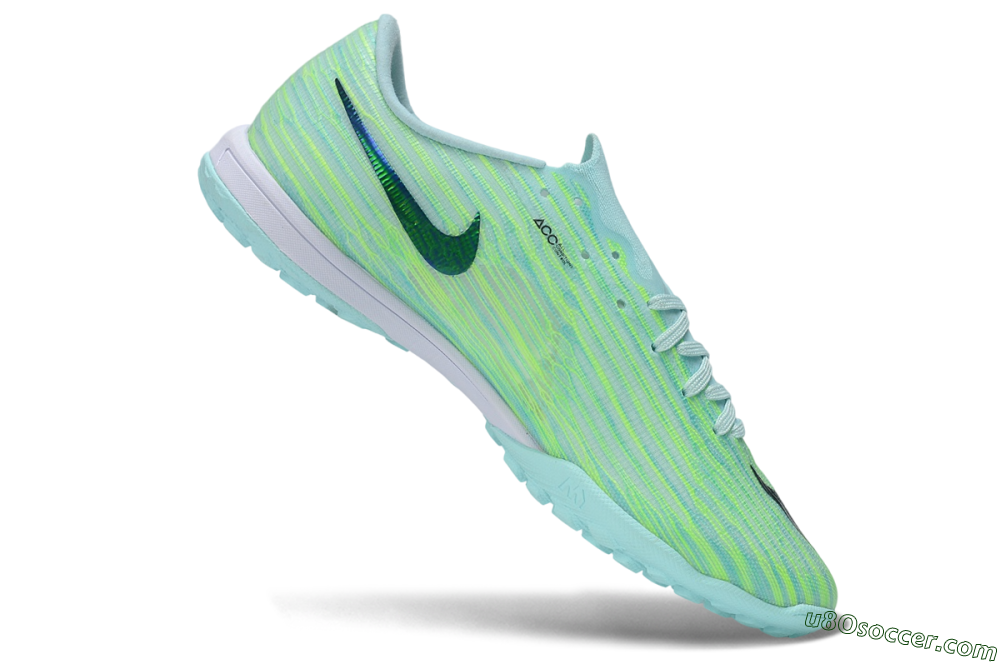 Nike Air Zoom Mercurial Superfly 11 Elite TF Artificial Turf Soccer Shoes - Turquoise/Mint Green/Electric Lime 4