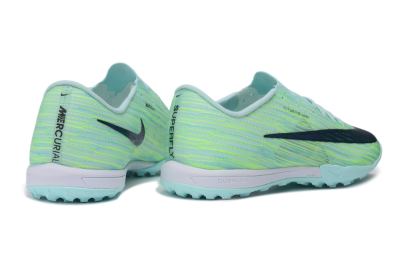 Nike Air Zoom Mercurial Superfly 11 Elite TF Artificial Turf Soccer Shoes - Turquoise/Mint Green/Electric Lime