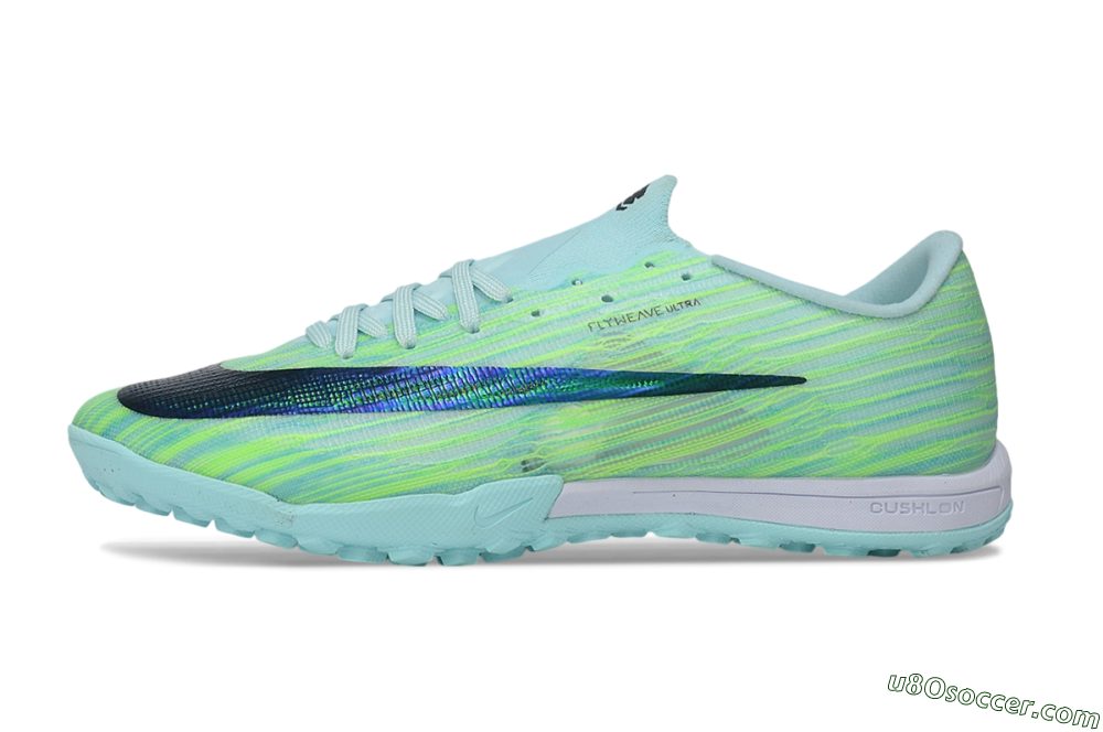 Nike Air Zoom Mercurial Superfly 11 Elite TF Artificial Turf Soccer Shoes - Turquoise/Mint Green/Electric Lime 2
